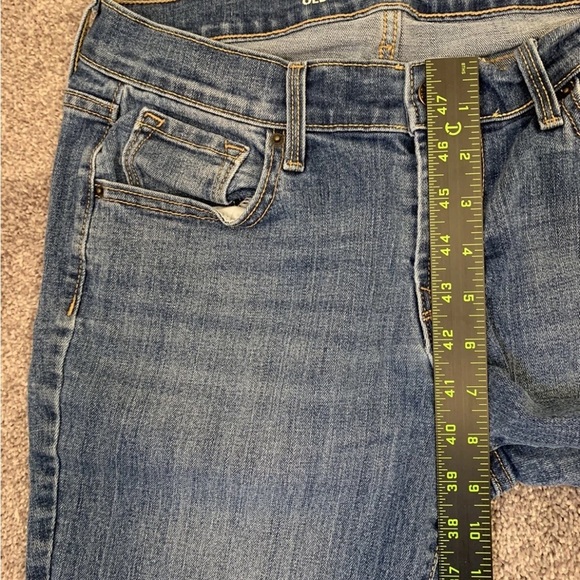Old Navy Womens Jeans Size 6 Regular Blue Denim Curvy Mid Rise Stretch 5-Pockets - Picture 8 of 13